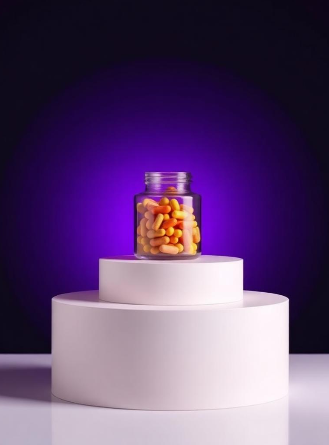 Supplement jar Facebook ad